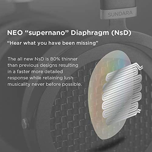 Hifiman Sundara Over-ear Planar Magnético Hifi Estéreo Com