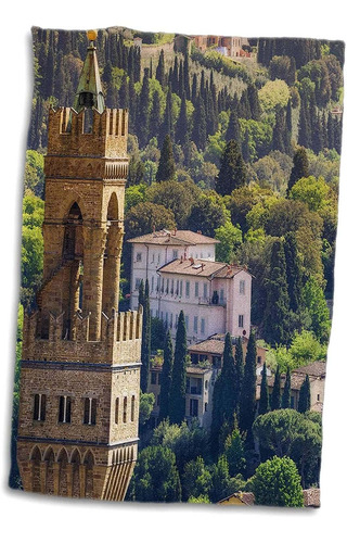 Toalla, Campanario Y Casas, Florencia, Toscana, Italia