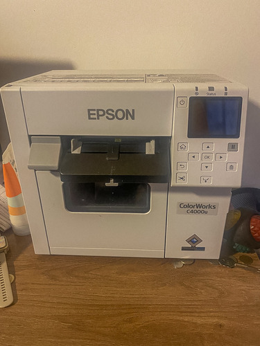 Impresora De Etiquetas Marca Epson Colorworks C4000u