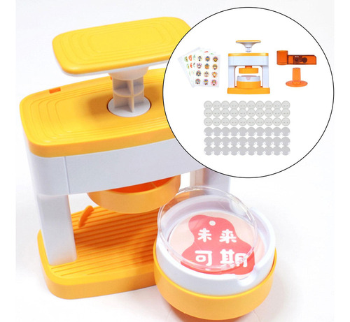 Máquina De Fabricação De Botões I Diy Pin Badge Button Maker