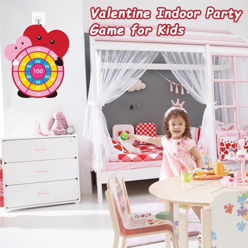 Regalos De San Valentín Para Niños,30 Juego De Diana Gra...
