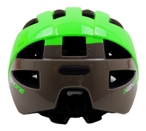Capacete Infantil Bike Baby Verde Meninos 4 À 8 Anos 48-52cm