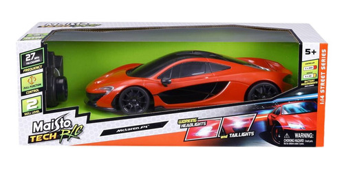 Mclaren P1 Com Controle Remoto E Luz 1/14 Maisto