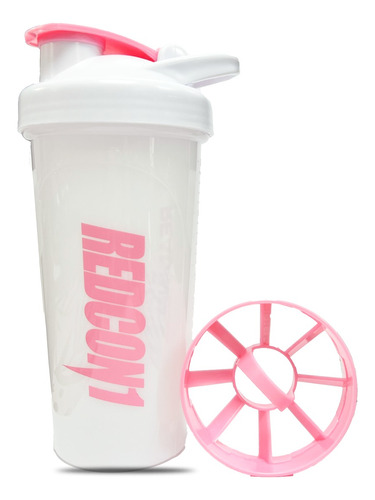 Shaker Redcon1 Rosado 700ml - Vaso Para Batidos De Proteina