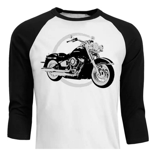 Harley Davidson - Motocicleta - Raglan - Polera (46)