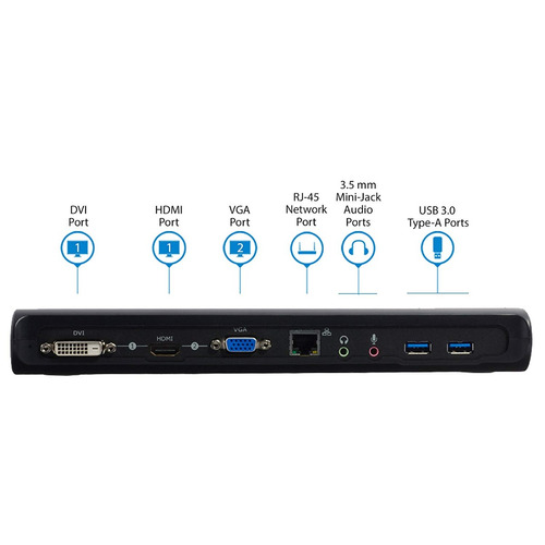 Usb 3.0 Docking Estación, Compatible Con Windows / Macos, So