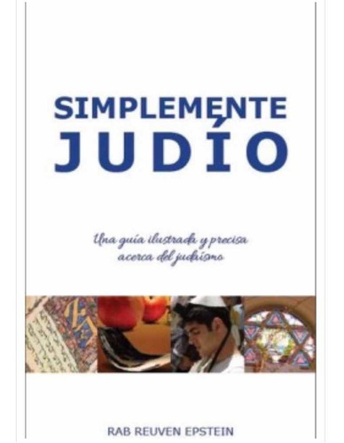 Libro: Simplemente Judío /tapa Blanda.    Importado