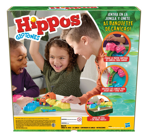 Juego De Mesa El Juego De Los Hipopótamo Glotones