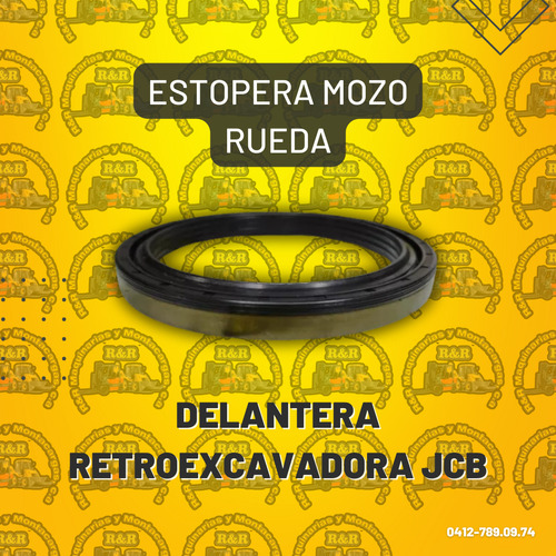 Estopera Mozo Rueda Delantera Retroexcavadora Jcb