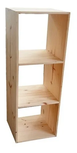 Cubos En Madera De Pino - 1,20 - Perfecto Organizador!!