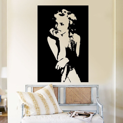 Vinilo Decorativo Autoadhesivo - Marilyn Monroe 60x90 Cm