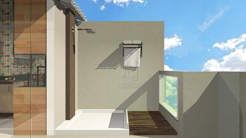 Cobertura À Venda, 140 M² Por R$ 540.000,00 - Vila Curuçá - Santo André/sp - Co4827