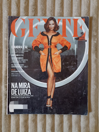 Revista Isto É Gente C/ Leandra,luiza,lucas,piovani,ferraz (Usado)