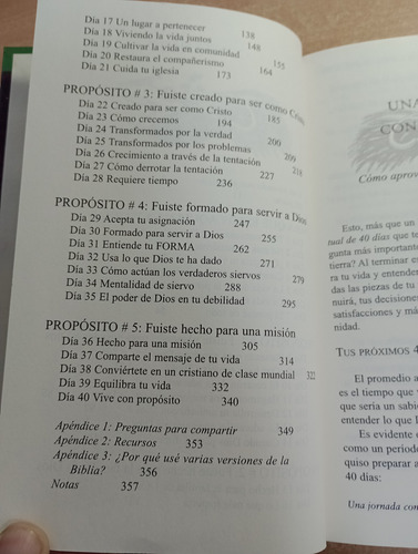 Una Vida Con Propósito