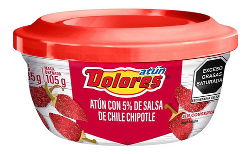 Atún Dolores Con Chipotle Cup Can 135g