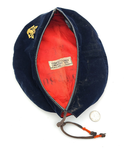Boina Antigua Bomberos Argentina - Militaria (Usado)