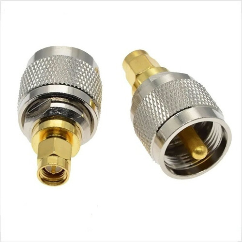 Conector Adaptador Plug Uhf Pl-259 A Sma-m(macho)
