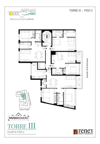Torre Arenas (314-t4) - Venta Monoambiente En Malvín - Con Renta!