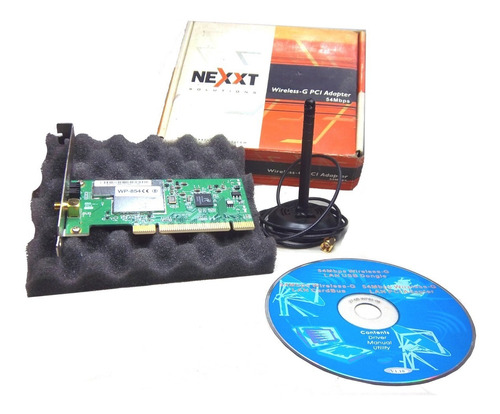 Tarjeta De Red Nexxt Wifi  Inalambrico  Wireless 54 Mbps Pci