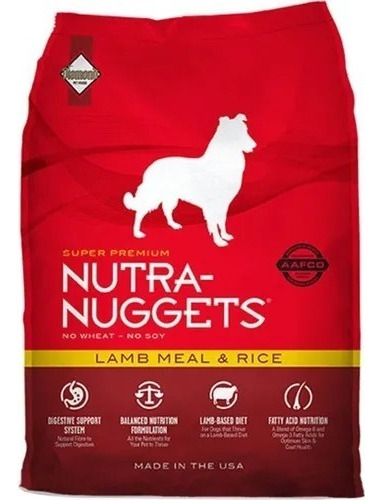 Nutra Nuggets Cordero 7,5 Kg