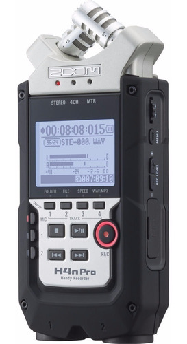 Grabadora Digital Zoom H4n Pro 4 Canales - Audio Profesional