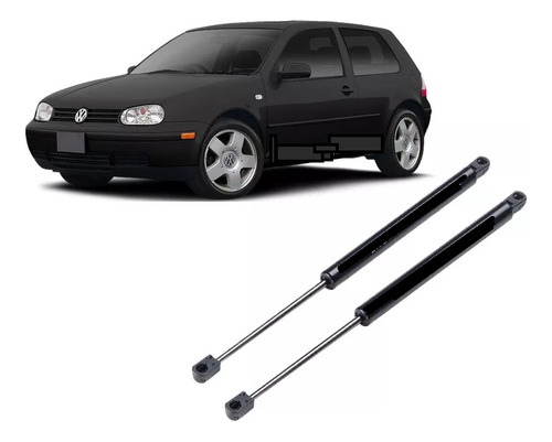 Kit X2 Amortiguadores Porton Para Vw Golf 1995/1996/1997/98