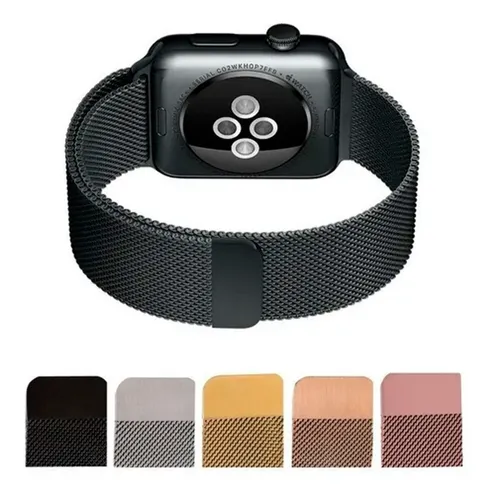 Correa Extensible Malla Milanese Para Apple Watch 38 Y 42 Mm