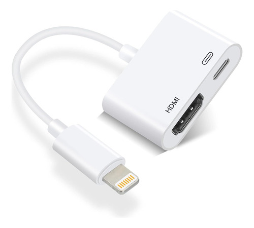 Adaptador Hdmi Otg Lightning A Av Digital Para iPhone / iPad