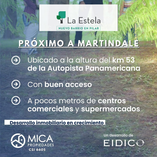 Imagen 5 de 7 de Increible Lote Al Arroyo En Barrio La Estela, Pilar.