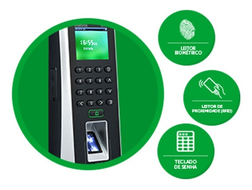 Controlador De Acesso Intelbras Ss 610 Com Biometria Facial