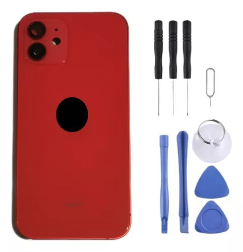 Comprar Chasis Carcasa Trasera iPhone 12 Mini Rojo