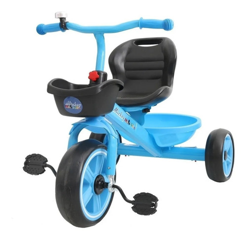 Triciclo Infantil Con Caño Reforzado Dencar 147002 Mickey