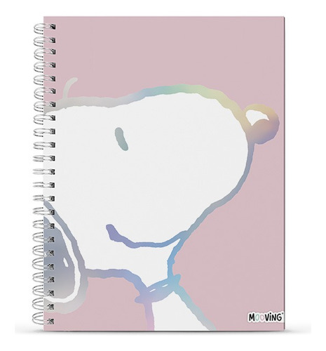 Cuaderno Universitario 21x29,7 A4 Snoopy T/dura Mooving