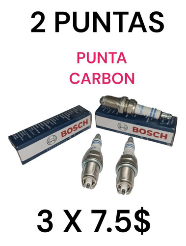 Bujia 2 Puntas Electrodos Toyota Terios 1.3