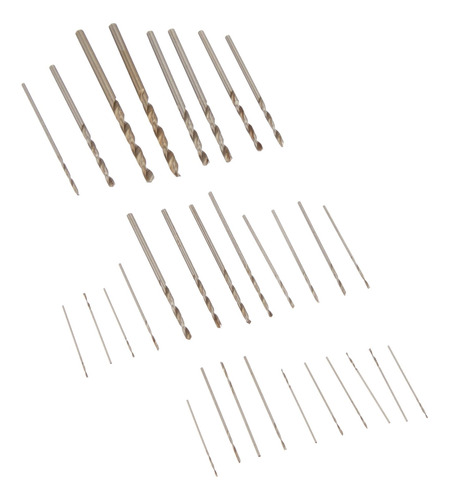 Juego De Mini Micro Brocas 30 Piezas 0.013  -0.079  (0.4-2mm