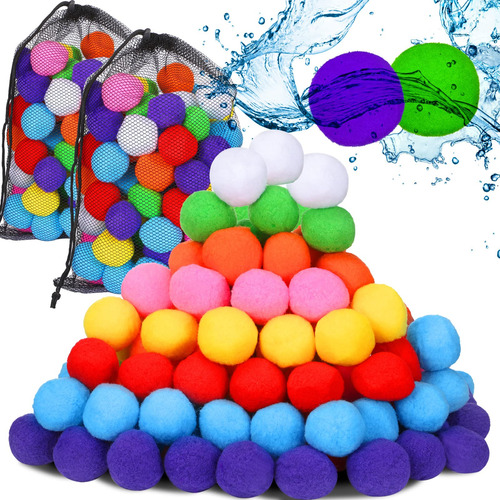 200 Globos De Agua Reutilizables, Bolas De Agua, Juegos De A