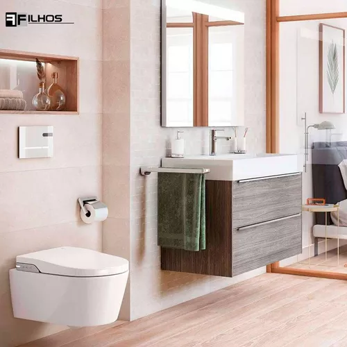 Tiendas Buenos Aires - Set Kit Accesorios Para Baño 6 Piezas Cromo