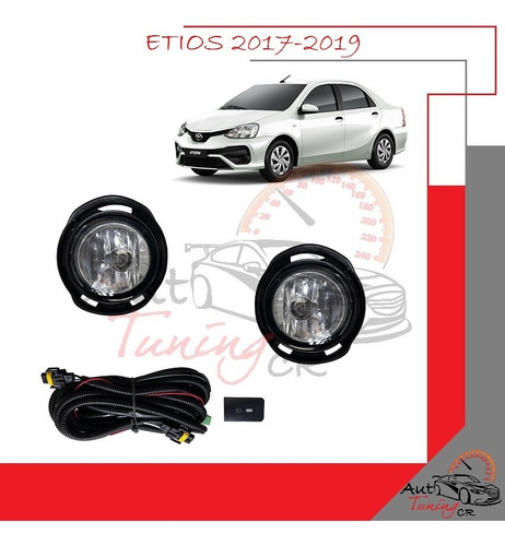 Halogenos Toyota Etios 2017-2019