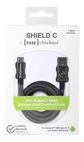 Cable Usb-c Fuse Chicken Acero Inox  1 Metro Original Import