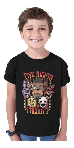 Playera Five Nights At Freddy´s Poster/ Película/ Serie 