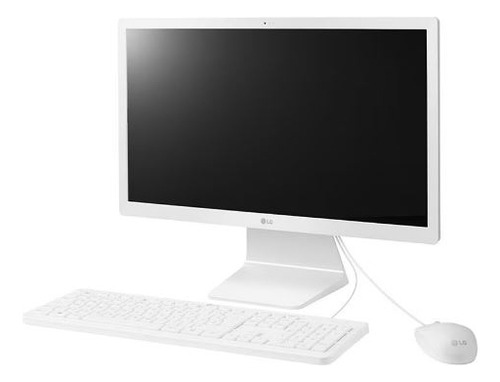 All In One LG Intel Celeron N4100 4gb Ram Hd 500gb 21,5 Cor Branco 110V/220V - Bom (Recondicionado)