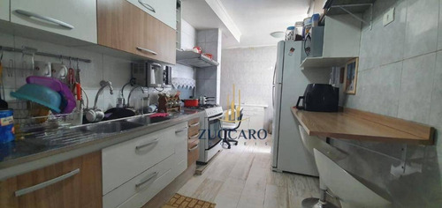 Apartamento Com 2 Dormitórios À Venda, 68 M² Por R$ 262.000,00 - Vila Das Palmeiras - Guarulhos/sp - Ap11810