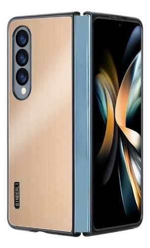 Funda De Metal Cepillado For Samsung Z Fold6