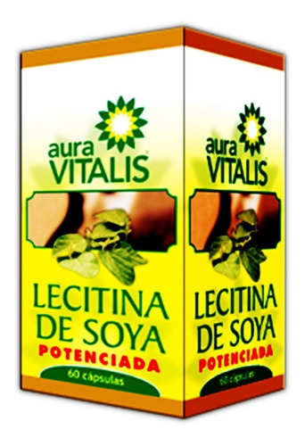 Lecitina Soya Potenciada 60 Cap Colesterol Calculo Hepatitis