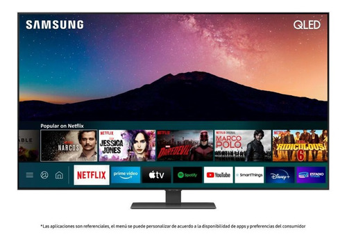 Imagen 1 de 4 de Qled Samsung 55 Q80a 4k Uhd Smart Tv 2021 Qn55q80aagxzs