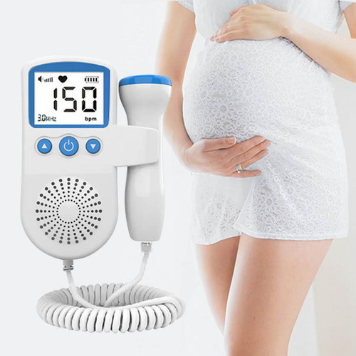 Monitor Fetal Doppler Para Escuchar Latidos Bebe Ultrasonido