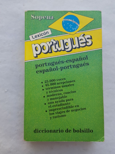Diccionario Sopena Portugues Español Español Portugues