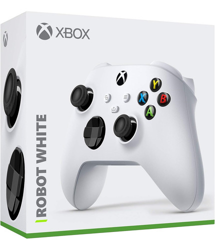 Control Inalámbrico Microsoft Xbox Bluetooth Robot White