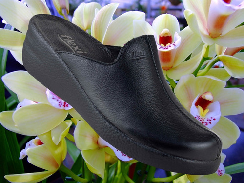 Imagen 7 de 8 de Zapatos Flexi Dama Estilo Mule Comodos 108602 Negro Original
