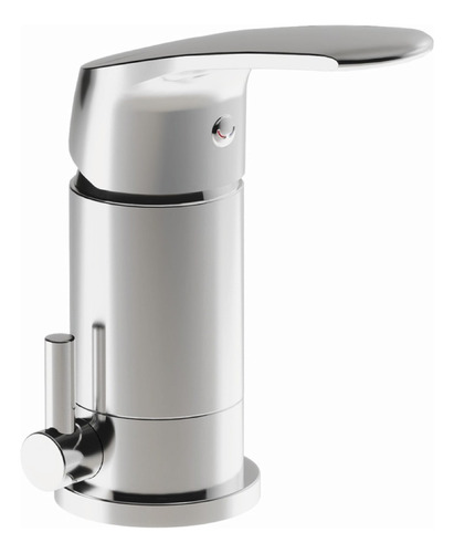 Griferia Monocomando Bidet Vasser Kassia Cromado Baño